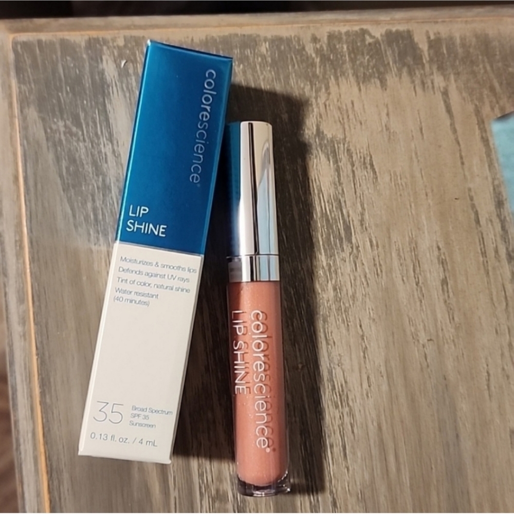 Colorescience Lip Shine SPF 35 Blush Glow Limited Edition NIB!